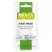 L'Biotica Biovax Hair Mask Maska do włosów intensywnie regenerująca - Bambus & Awokado 20ml - saszetka
