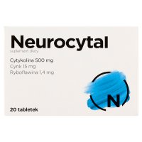 Neurocytal 20 tabletek