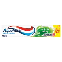 Aquafresh Pasta Triple Protection Mild & Minty 125ml