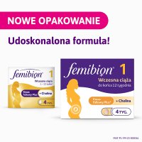 Femibion 1 Wczesna ciąża 1-12 tydzień, 28 tabletek