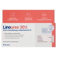 Linourea 30% krem mocznikowy z witaminami A+E 50 g