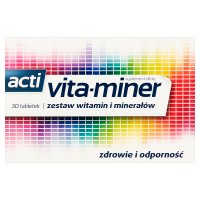 ACTI Vita-miner 30 tabletek