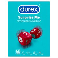 Durex zestaw prezerwatyw Surprise Me 40 sztuk