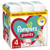 Pampers Pants 4 (9-15 kg) pieluchomajtki x 176 szt