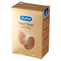 Durex prezerwatywy bez lateksu Real Feel 16 sztuk