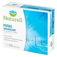 Naturell Potas organiczny, 100 tabletek
