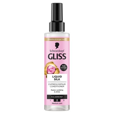 Schwarzkopf Gliss Kur Liquid Silk Odżywka-spray do włosów matowych  200ml