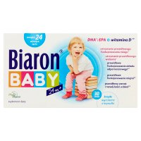 Biaron Baby 24m+ DHA ,EPA i witamina D 30 kapsułek twist off