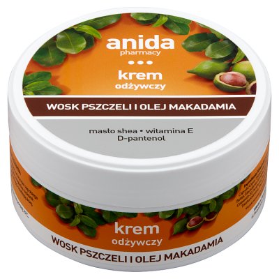 ANIDA Krem odżywczy olej makademia 125 ml
