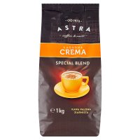 Astra - łagodna Crema, kawa ziarnista, 1 kg