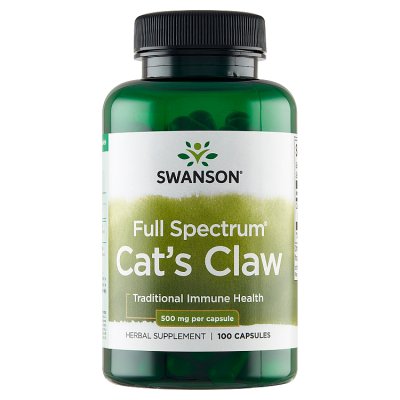 Swanson Cat's Claw (koci pazur) 500 mg, 100 kapsułek
