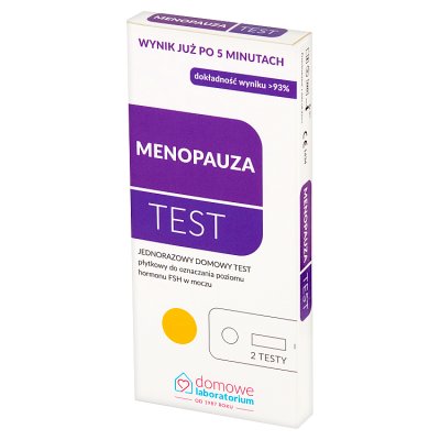 Menopauza TEST do diagnozowania okresu przekwitania u kobiet 2 testy