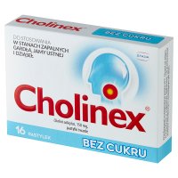 Cholinex bez cukru 16 pastyl