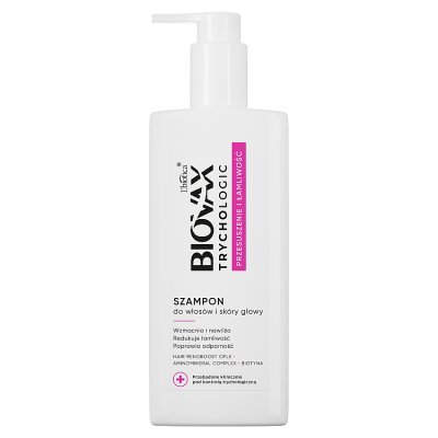Biovax Trychologic Przesuszenie i łamliwość, szampon, 200 ml