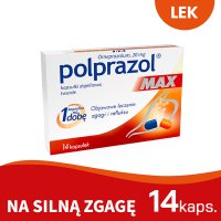 Polprazol Max 20 mg, 14 kapsułek dojelitowych