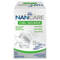 Nestle NanCare Flora-Equilibrium, proszek, smak neutralny, od 1 dnia życia, 20 saszetek po 2,2g