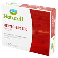 Naturell Metylo-B12 500 mcg, 60 tabletek