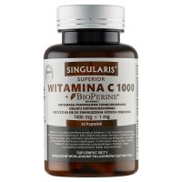 Singularis Witamina C 1000 + Bioperine, 60 kapsułek