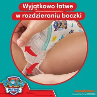 PAMPERS Pants Psi Patrol pieluchomajtki rozmiar 5 12-17 kg 66 sztuk