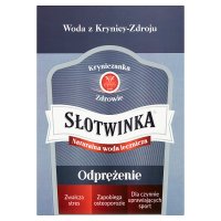 Woda Słotwinka, 3 l (karton)