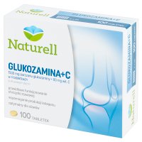 Naturell Glukozamina + C 100 tabletek
