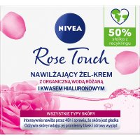 Nivea Rose Touch Nawilżający Krem-żel z organiczną wodą różaną 50ml