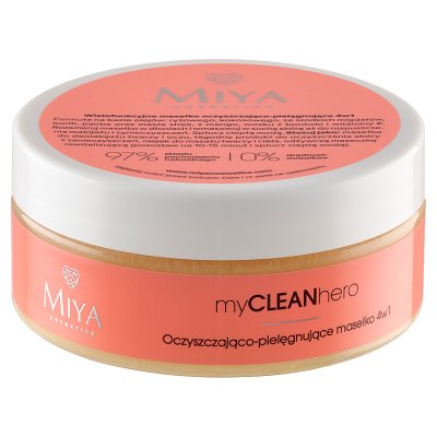 Miya Cosmetics myCLEANhero oczyszczająco-pielęgnujące masełko 4w1 70 g