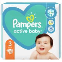 Pampers Active Baby, 3, (6-10 kg),  29 szt