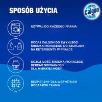 CALGON POWER ŻEL ZMIĘKCZAJĄCY WODĘ DO PRALEK 750ML