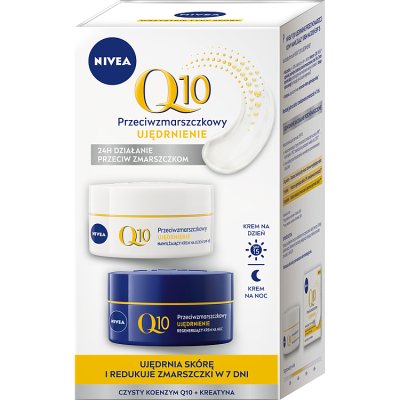 NIVEA ZESTAW Q10 Krem DUO