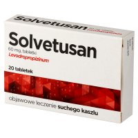 Solvetusan 60 mg 20 tabletek
