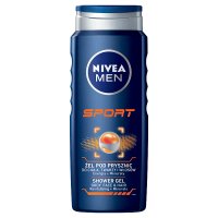 Nivea For Men, żel, pod prysznic, Sport, 500 ml