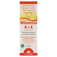 DR JACOB'S Witamina A+E krople, 20 ml
