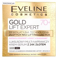 Eveline Gold Lift Expert 70+ Krem-serum multi-naprawczy na dzień i noc  50ml
