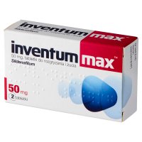 Inventum max 20 mg  2 tabletki do żucia