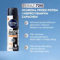 NIVEA*DEO Spray męski B&W ULTIMATE Impact 85388&