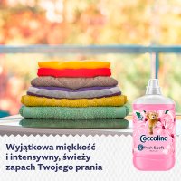 Coccolino Silk Lily, płyn do płukania tkanin, koncentrat, 1,7l