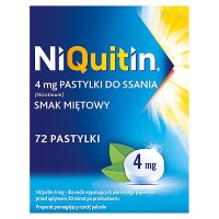 Niquitin 4 mg 72 pastylki do ssania