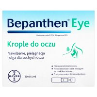 Bepanthen Eye krople do oczu 0,5 ml a 10 pojemników