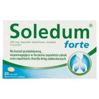 Soledum forte 200 mg, 20 kapsułek