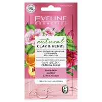 Eveline Natural Clay & Herbs Bio Maseczka z różową glinką  8ml