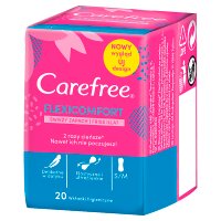 Carefree Flexi Comfort Fresh Scent Wkładki higieniczne  1op.-20szt