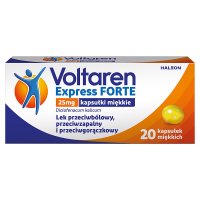 Voltaren Express Forte 25 mg, 20 kapsułek