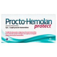 Procto-Hemolan Protect 10 czopków doodbytniczych