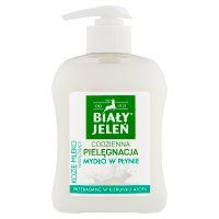 BIAŁY JELEŃ hipoalergiczne mydło z ekstraktem z koziego mleka 300 ml