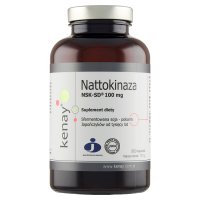 Nattokinaza NSK-SD 100 mg, 300 kapsułek (Kenay)