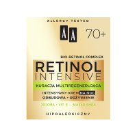 AA Retinol Intensive 70+ Intensywny Krem na noc - odżywienie + odbudowa 50ml