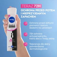 Nivea Dezodorant INVISIBLE CLEAR spray damski  250ml