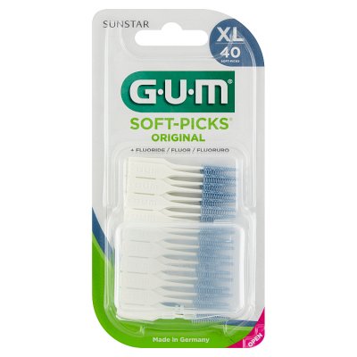 Sunstar Gum Soft-Picks czyściki międzyzębowe XL 40 sztuk
