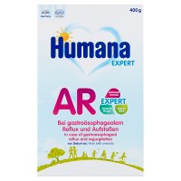 Humana AR Expert, mleko dla niemowląt ze skłonnością do ulewań, od urodzenia, 400g